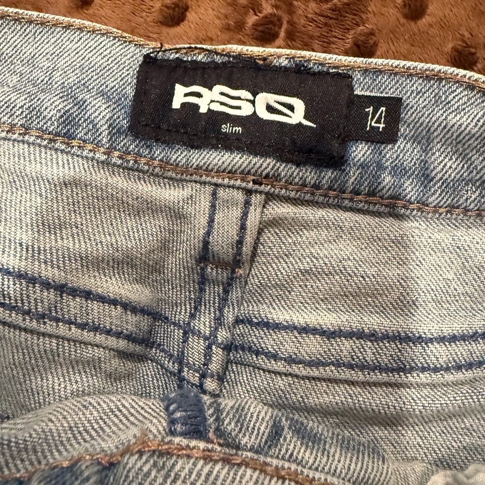 RSQ Slim Dark Blue Jeans